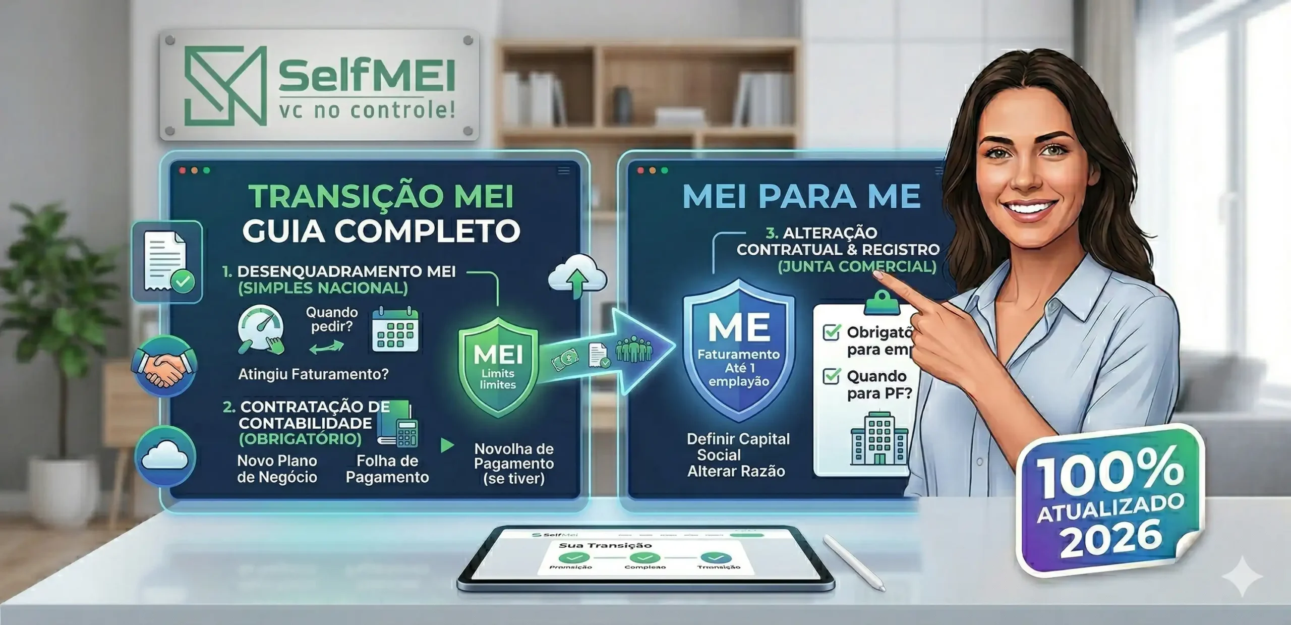 De MEI para Microempresa (ME): Guia da transição sem multas em 2026